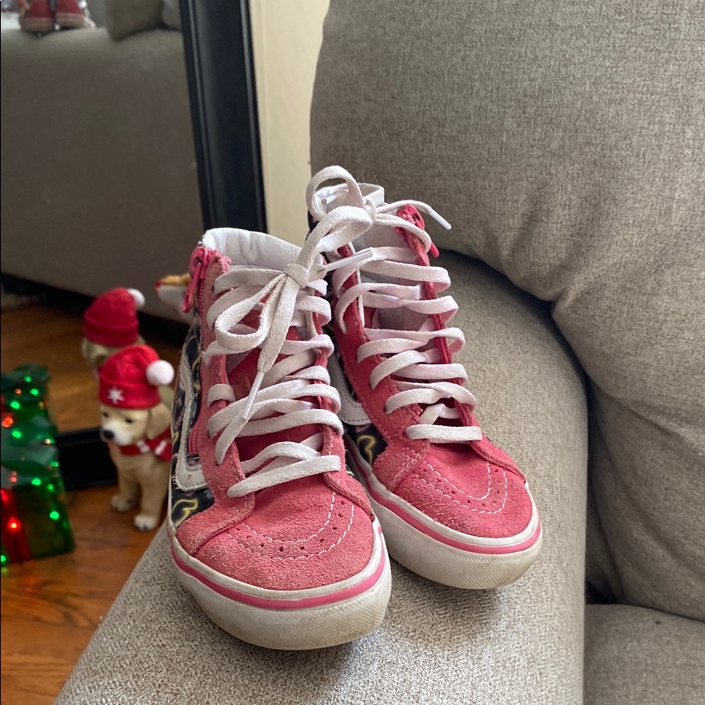 Vans Pink High-Top Sneakers